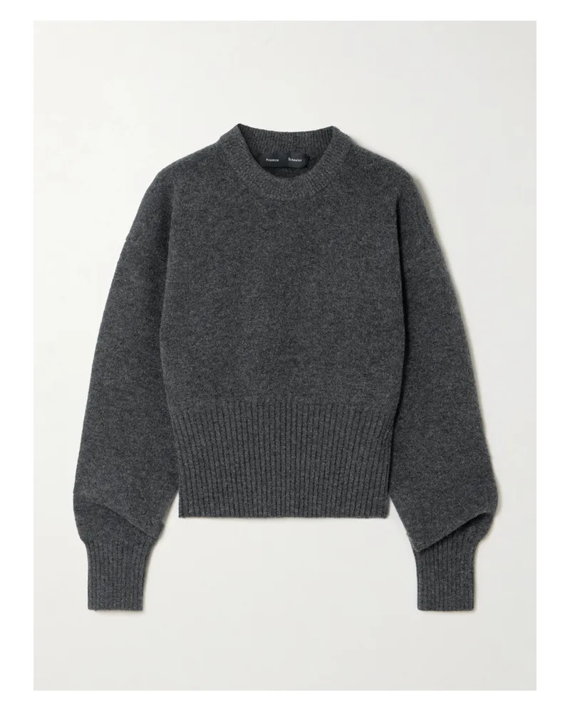 Proenza Schouler Randi Strickpullover - Grau Grau
