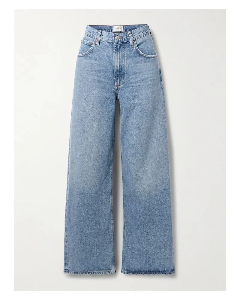 AGOLDE Low Curve Halbhohe Jeans Mit Geradem Bein - Blau Blau