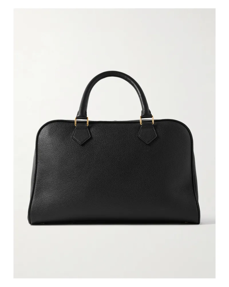 Nili Lotan Jaclyn Textured-leather Tote - Black Black