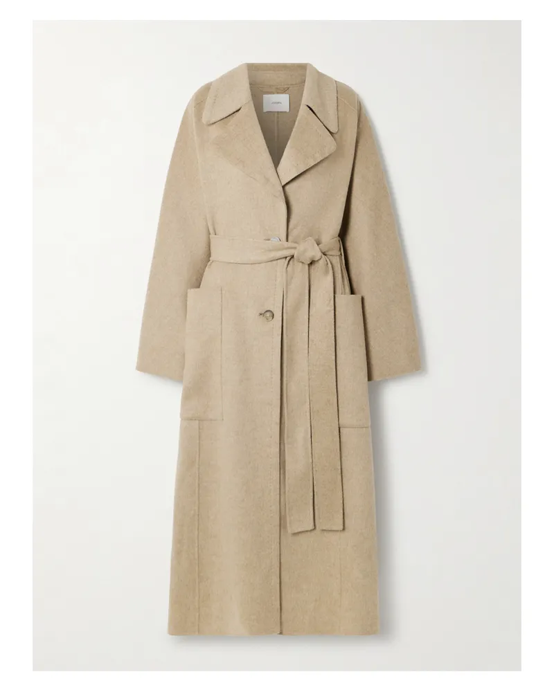 Joseph Trenchcoat Aus Einer Woll-kaschmirmischung Mit Bindegürtel - Neutral Neutral