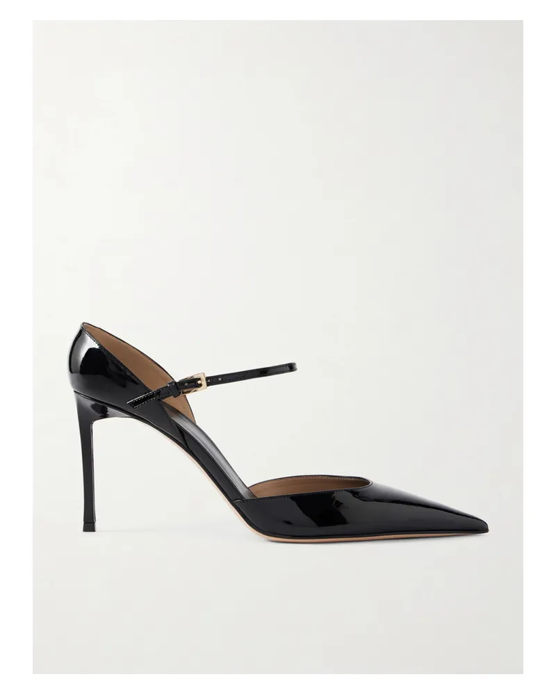 Tom Ford Pumps Aus Lackleder - Schwarz Schwarz