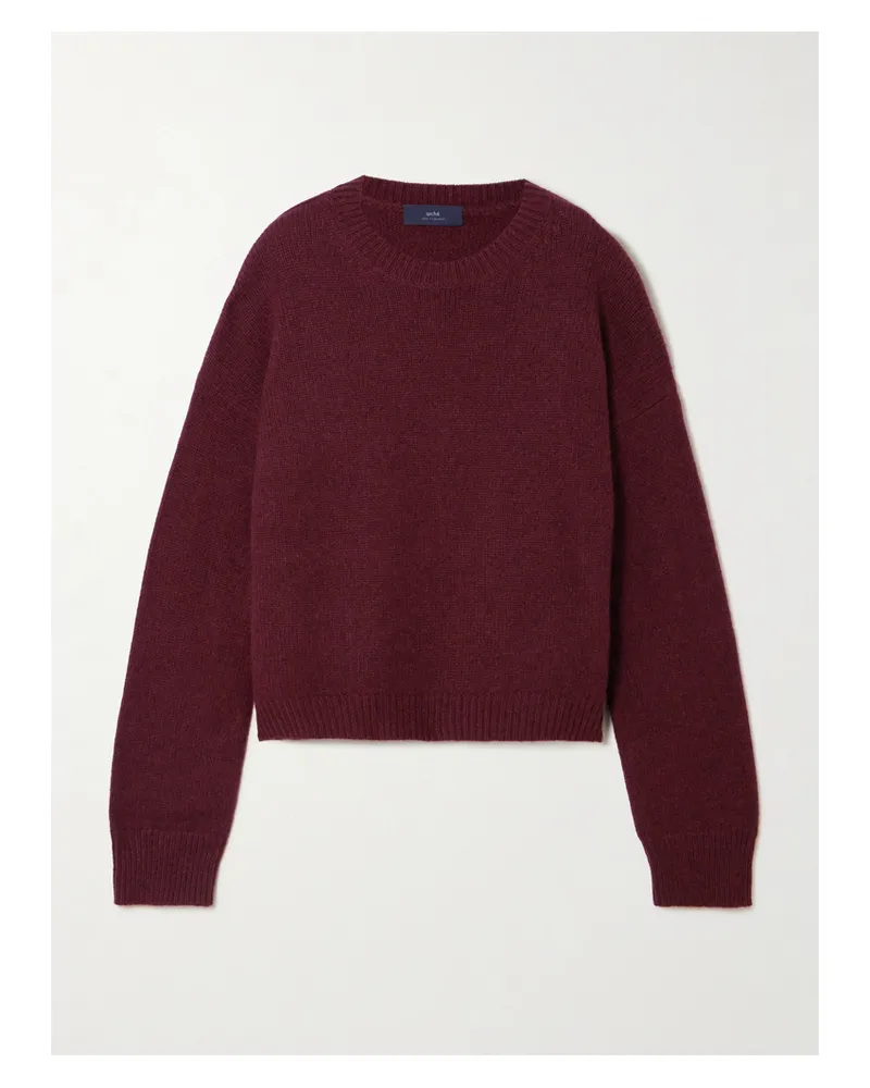arch4 The Ivy Cashmere Sweater - Burgundy Burgundy