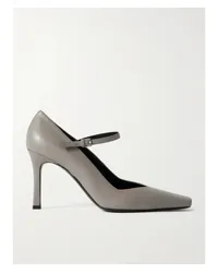 Loulou Studio Victoria Mary-jane-pumps aus Leder Grau