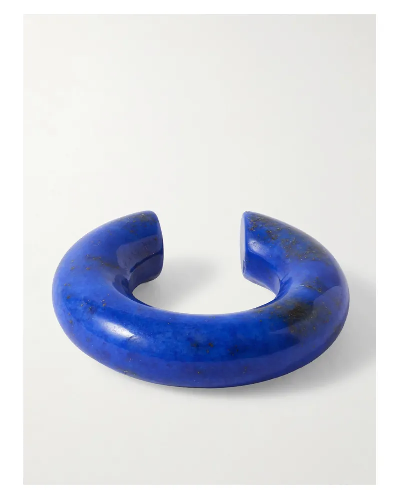 Sophie Buhai Bagel Ear Cuff Aus Lapislazuli - Blau Blau