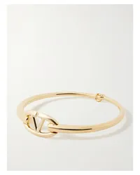 Valentino Garavani Vlogo farbener Choker Gold