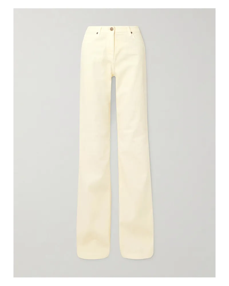 Etro Tief Sitzende Schlagjeans - Creme Creme