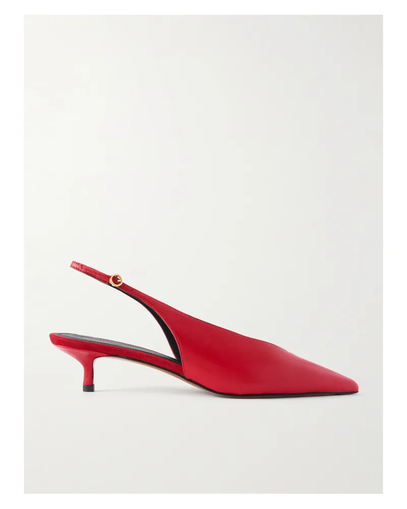 NEOUS Diske Slingback-pumps Aus Leder - Rot Rot