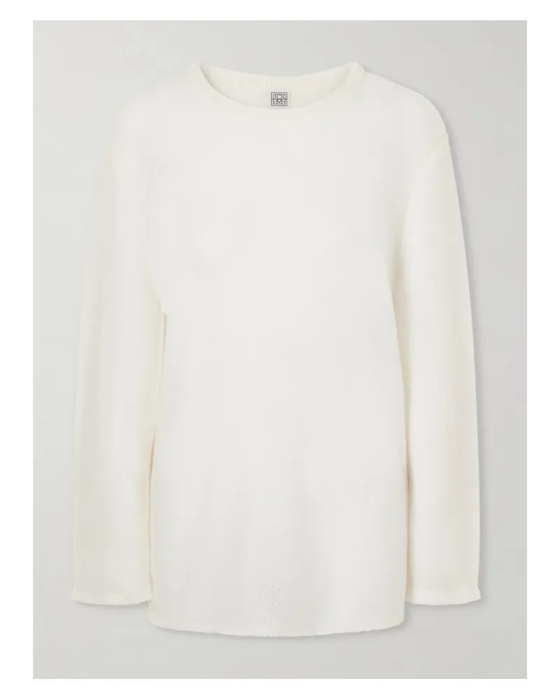 Totême Mohair-blend Sweater - Neutrals Neutrals