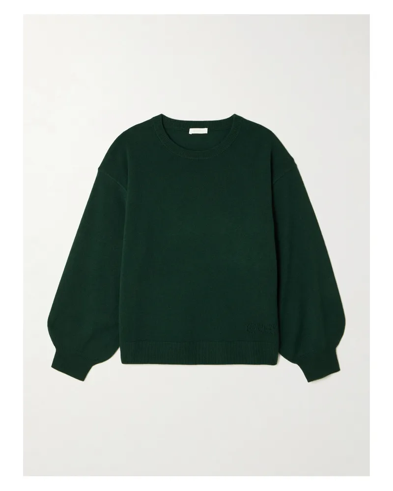 Eres Colorama Maille Famous Pullover Aus Einer Woll-kaschmirmischung - Grün Grün