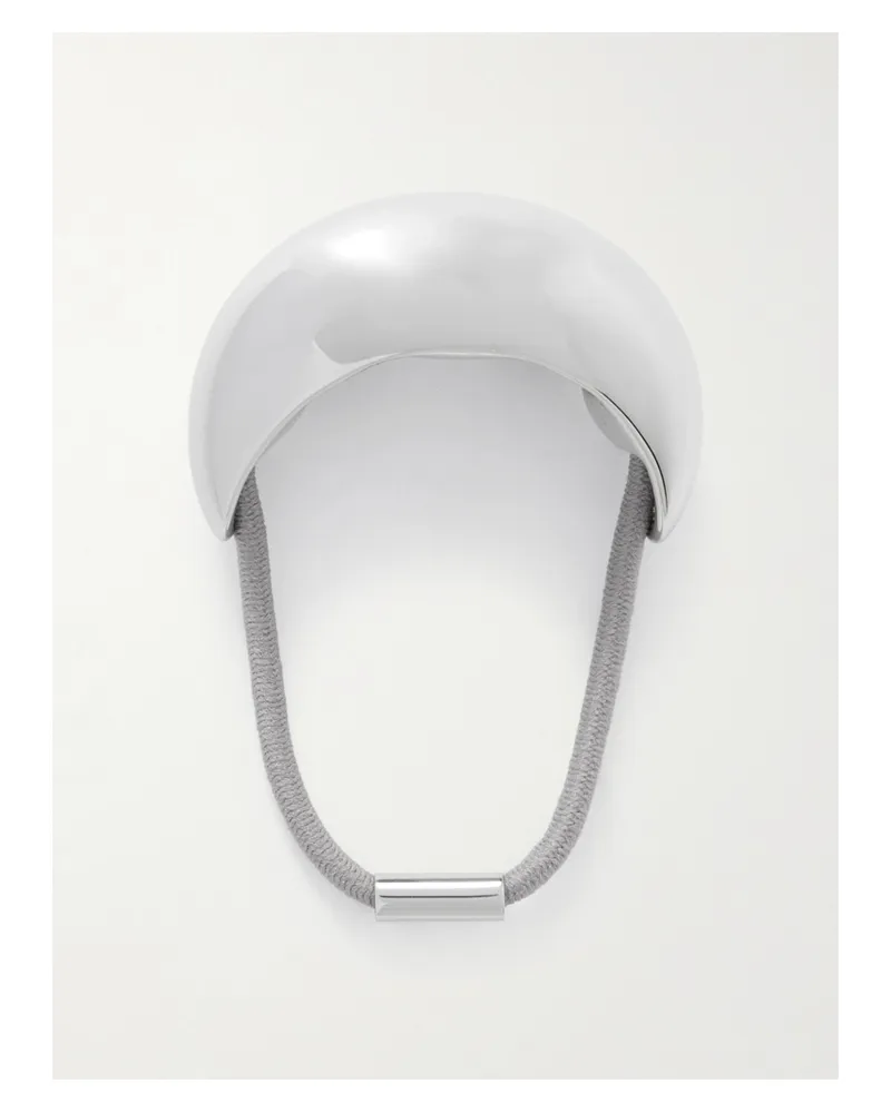 Jennifer Behr Mona Silver-tone Hair Tie Silver