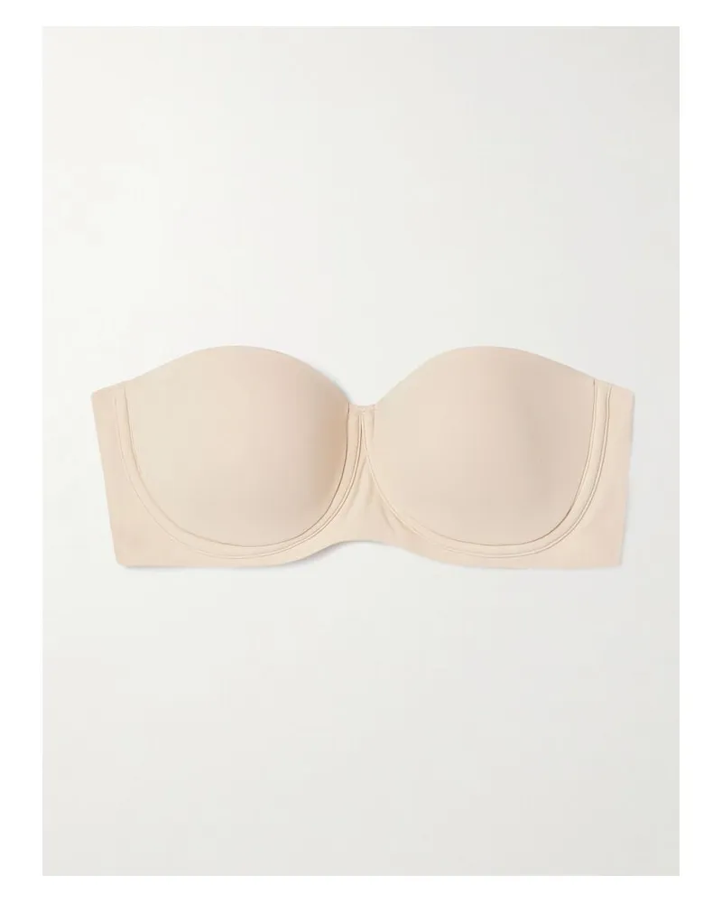 SKIMS Fits Everybody Strapless Bra – Sand – Bandeau-bh - Neutral Neutral