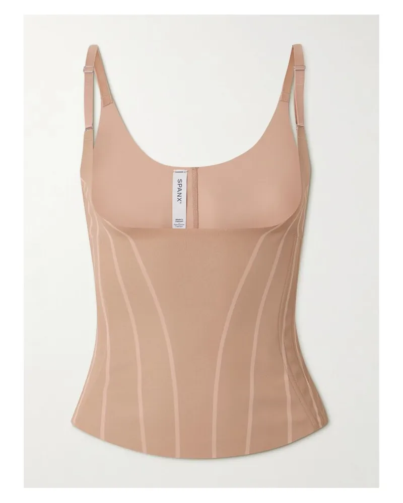 Spanx Spanxsupersculpt™ Totalcontour Top Mit Freiem Dekolleté - Neutral Neutral