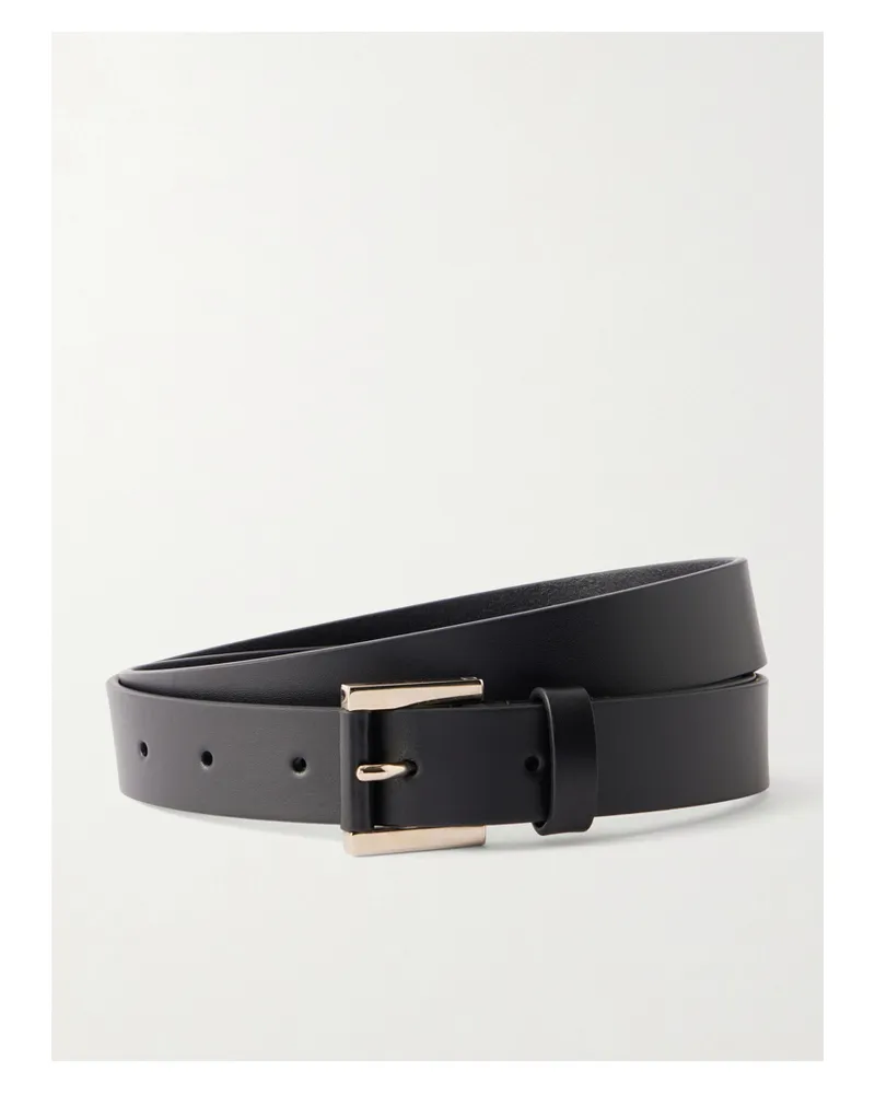 Tom Ford Leather Belt - Black Black