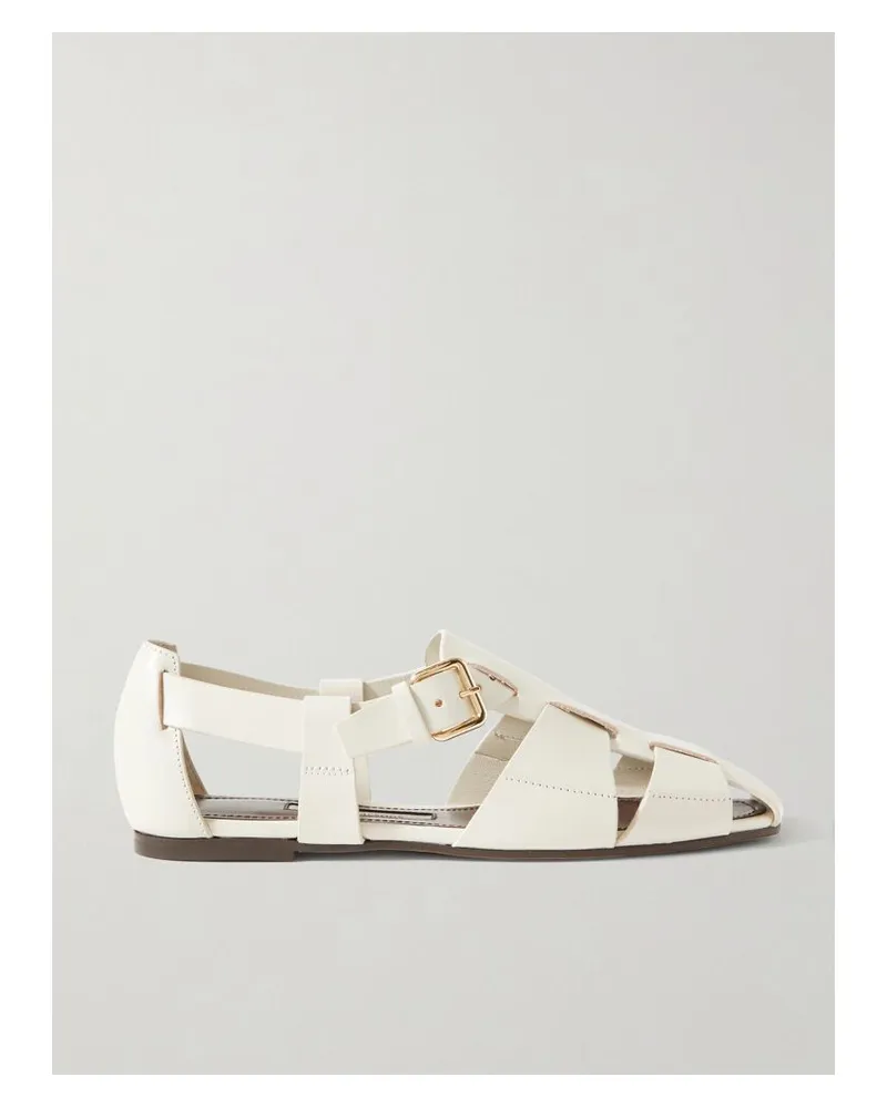 Emme Parsons Ernest Sandalen Aus Leder - Elfenbein Elfenbein
