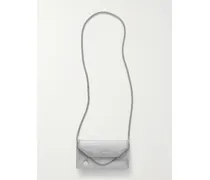 Falabella Metallic Vegan Shoulder Bag - Silver