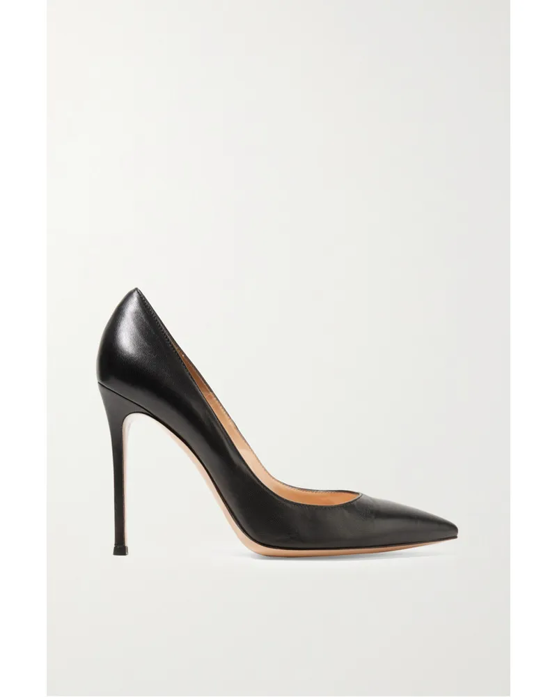 Gianvito Rossi 105 Pumps aus Leder Schwarz