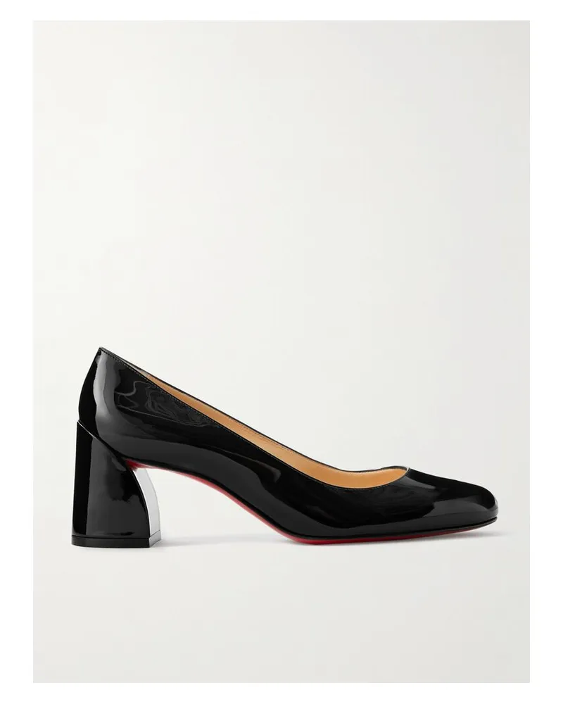 Christian Louboutin Miss Sab 55 Pumps Aus Lackleder - Schwarz Schwarz