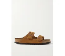 Arizona Suede Sandals - Brown