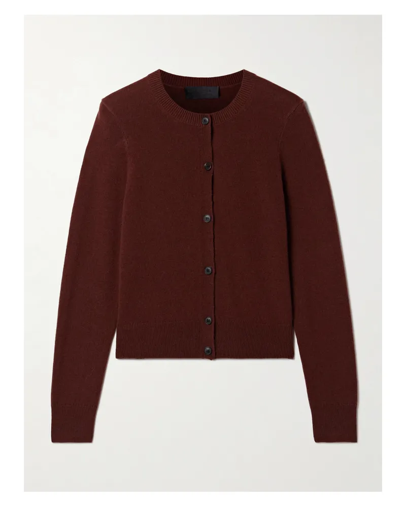 Nili Lotan March Cardigan Aus Kaschmir - Burgunder Burgunder