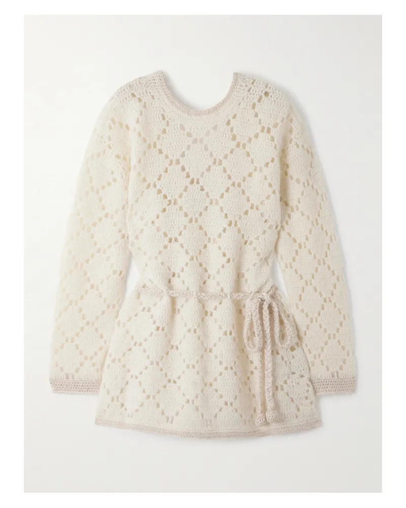 Isabel Marant Merida Pullover Aus Lochstrick - Ecru Ecru