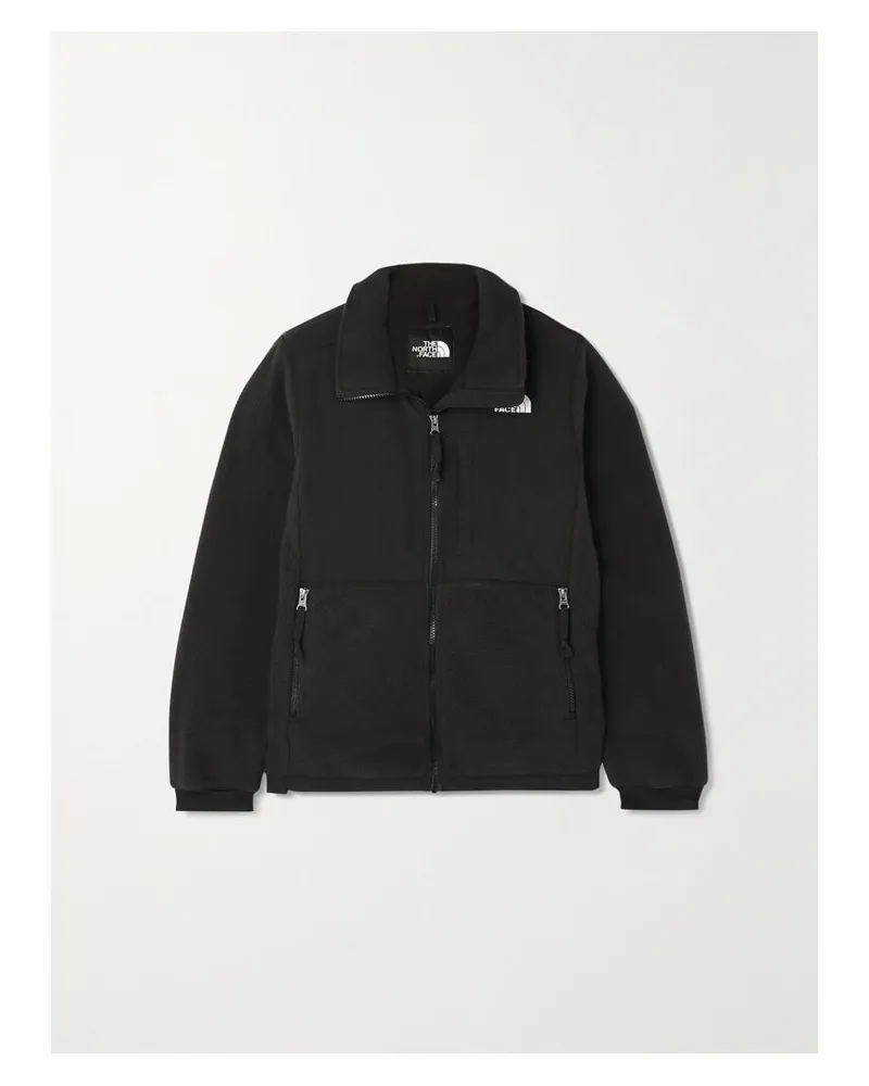 The North Face Denali 2 Jacke Aus Fleece Und Shell Mit Print - Schwarz Schwarz