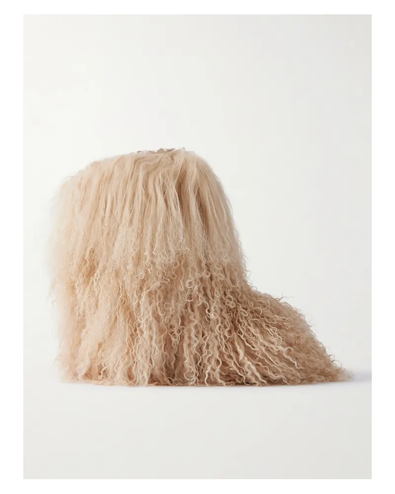 Bogner Les Arcs 10 Shearling Ankle Boots - Neutrals Neutrals