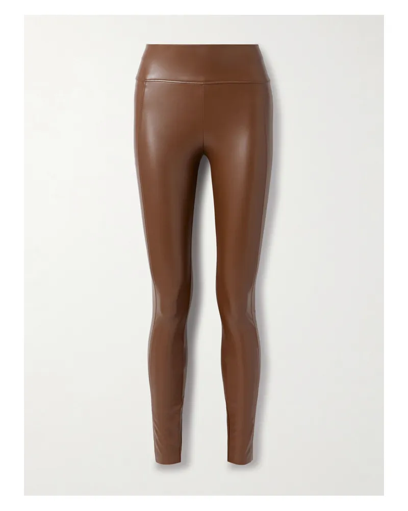 Wolford Edie Leggings Aus Synthetischem Material - Braun Braun