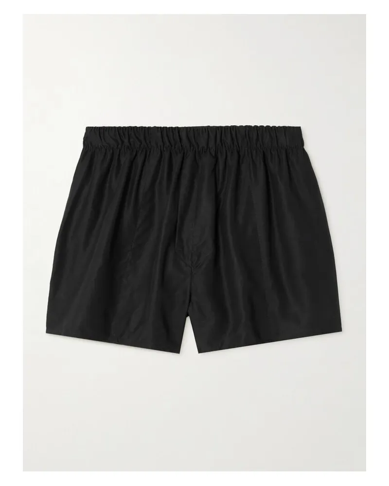 CDLP Pyjama-shorts Aus Tencel™ Lyocell - Schwarz Schwarz