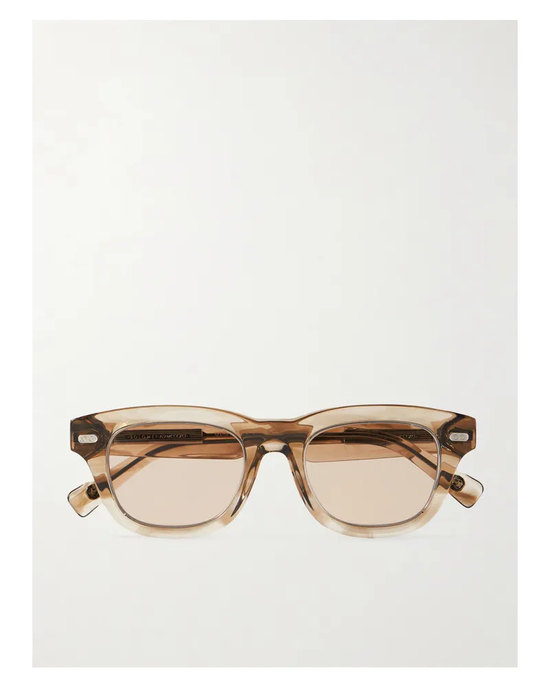 Brunello Cucinelli D-frame Acetate Sunglasses - Neutrals Neutrals