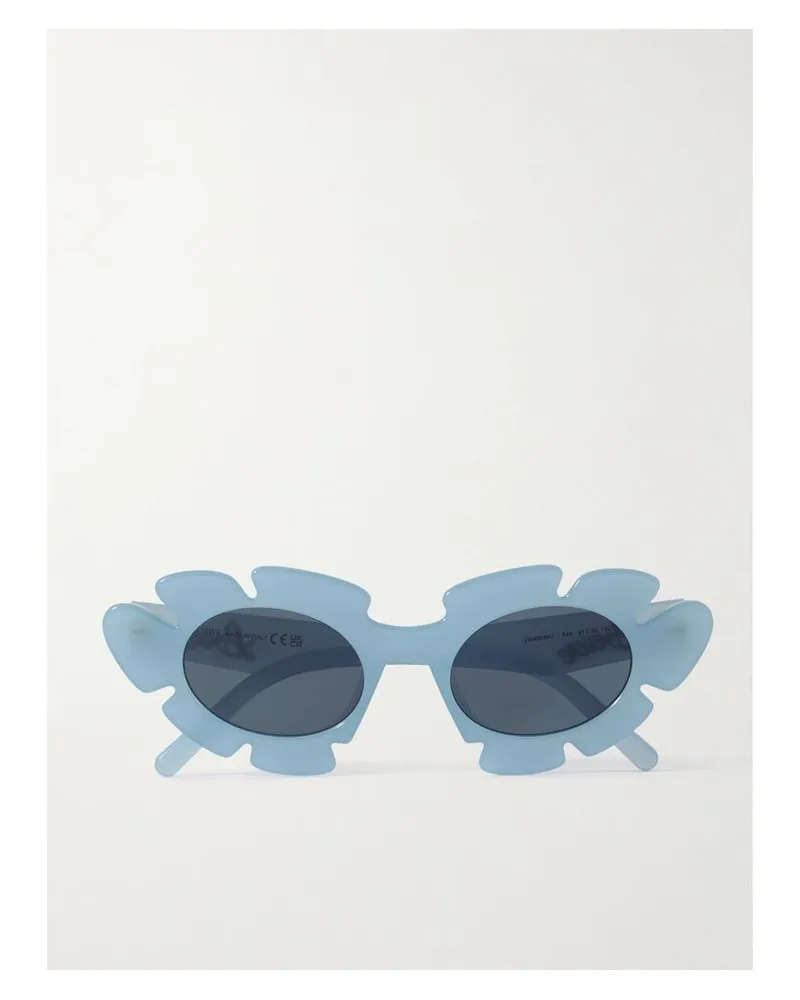 Loewe Paula's Ibiza Sonnenbrille Mit Cat-eye-rahmen Aus Azetat - Blau Blau