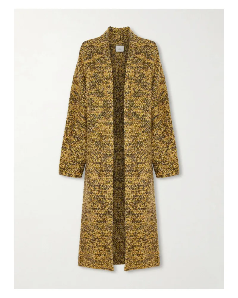 The Elder Statesman Lisa Cashmere Cardigan - Green Green