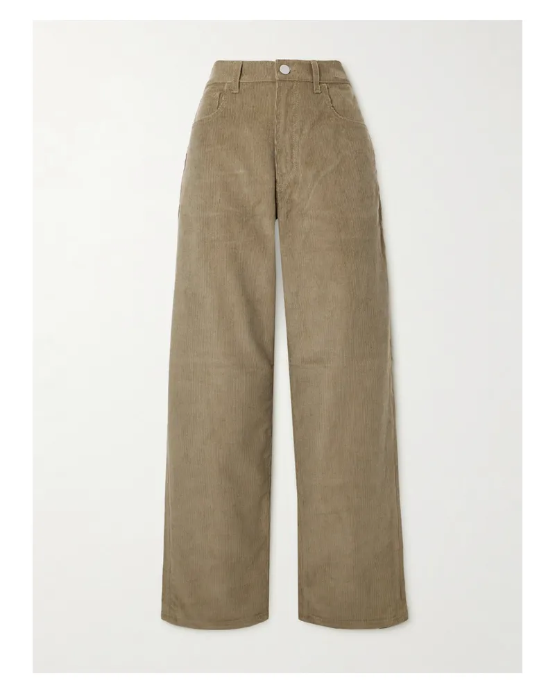 Róhe Hose Aus Baumwollcord - Grün Grün