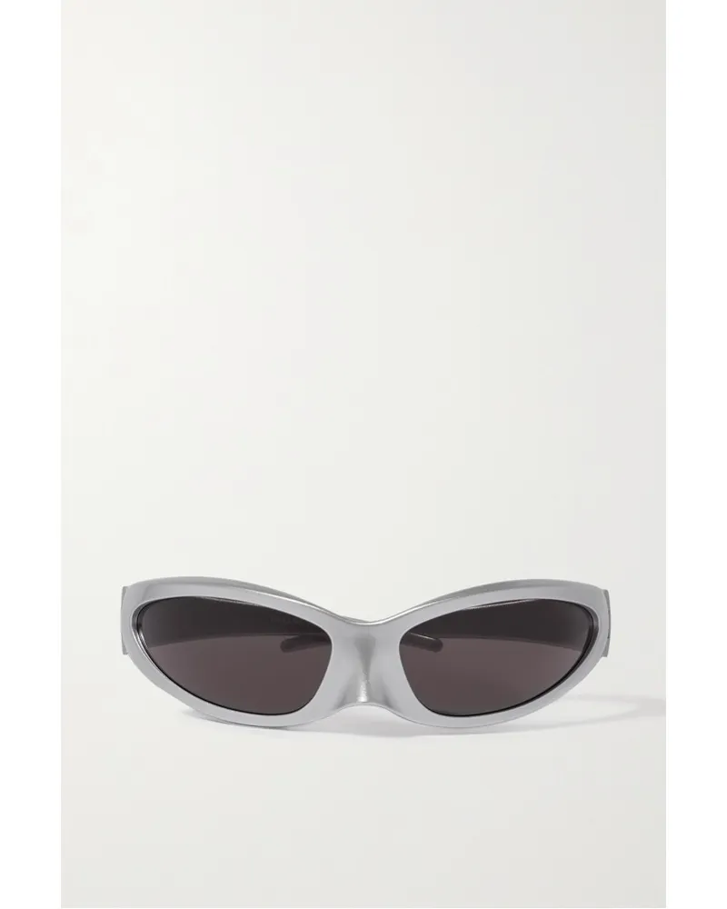 Balenciaga Sonnenbrille mit Cat-eye-rahmen aus Azetat Grau