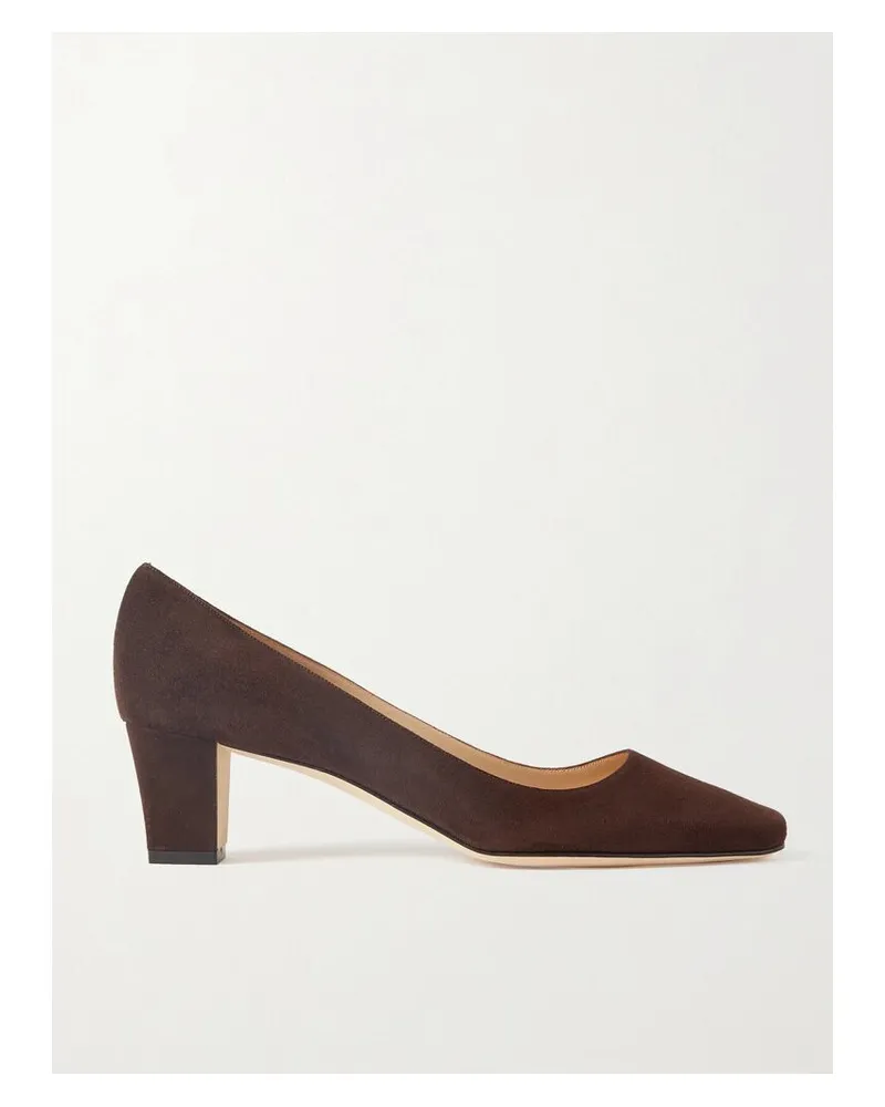Manolo Blahnik Okkatopla 50 Pumps Aus Leder - Braun Braun