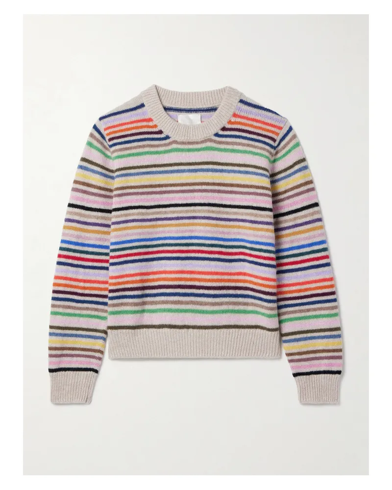 Suzie Kondi Kismet Gestreifter Kaschmirpullover - Mehrfarbig Mehrfarbig