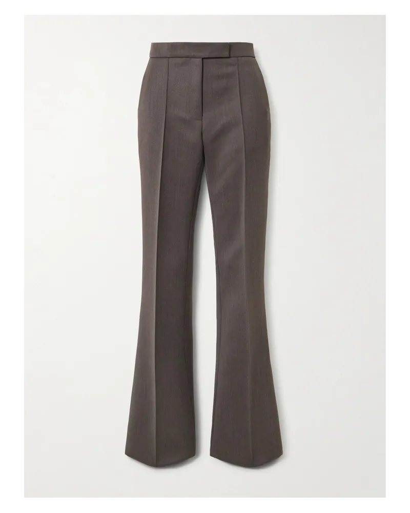 Alex Perry Schlaghose Aus Twill - Braun Braun