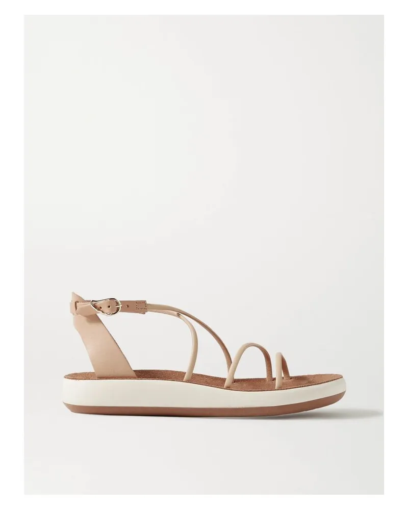 Ancient Greek Sandals Anastasia Sandalen Aus Leder - Neutral Neutral