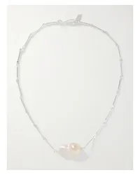 Loren Stewart Kinship Kette aus Sterling mit Perle Silber