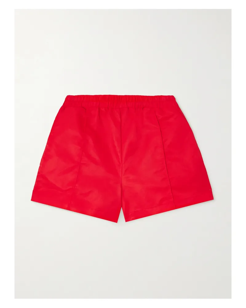 STAUD Taurus Shorts Aus Shell - Rot Rot
