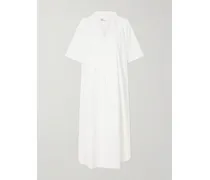 Cotton-voile Kaftan - Neutrals