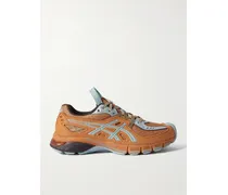 Kiko Kostadinov Studio Ub12-s Rubber-trimmed Mesh Sneakers - Orange