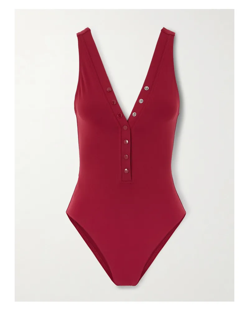 Eres Les Essentiels Icone Swimsuit - Red Red