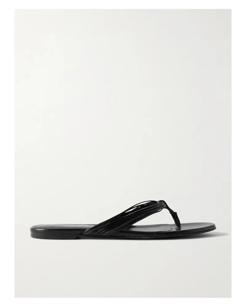 Proenza Schouler Renee Zehensandalen Aus Leder - Schwarz Schwarz
