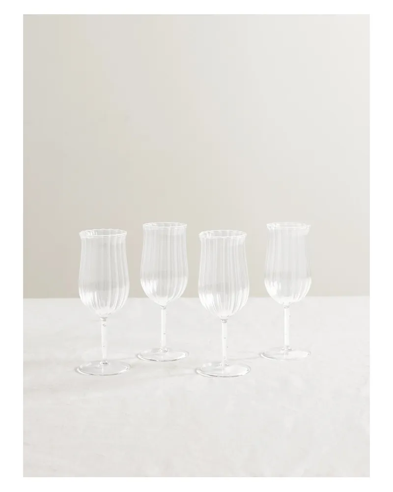 Sophie Lou Jacobsen Tulip Set Aus Vier Weingläsern - Neutral Neutral