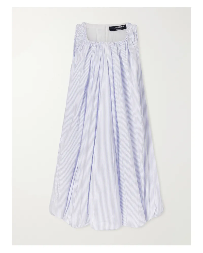 Jacquemus The Lavande Midikleid - Weiß Weiß