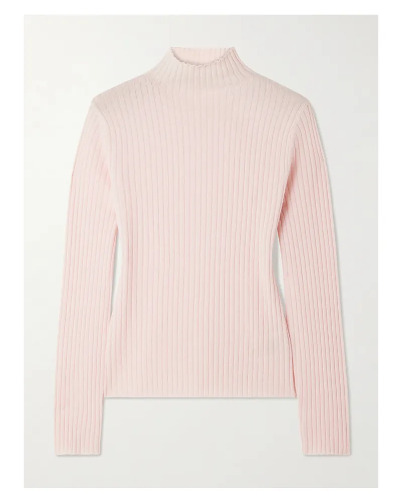 arch4 Ariana Pullover Aus Geripptem Biokaschmir - Pink Pink