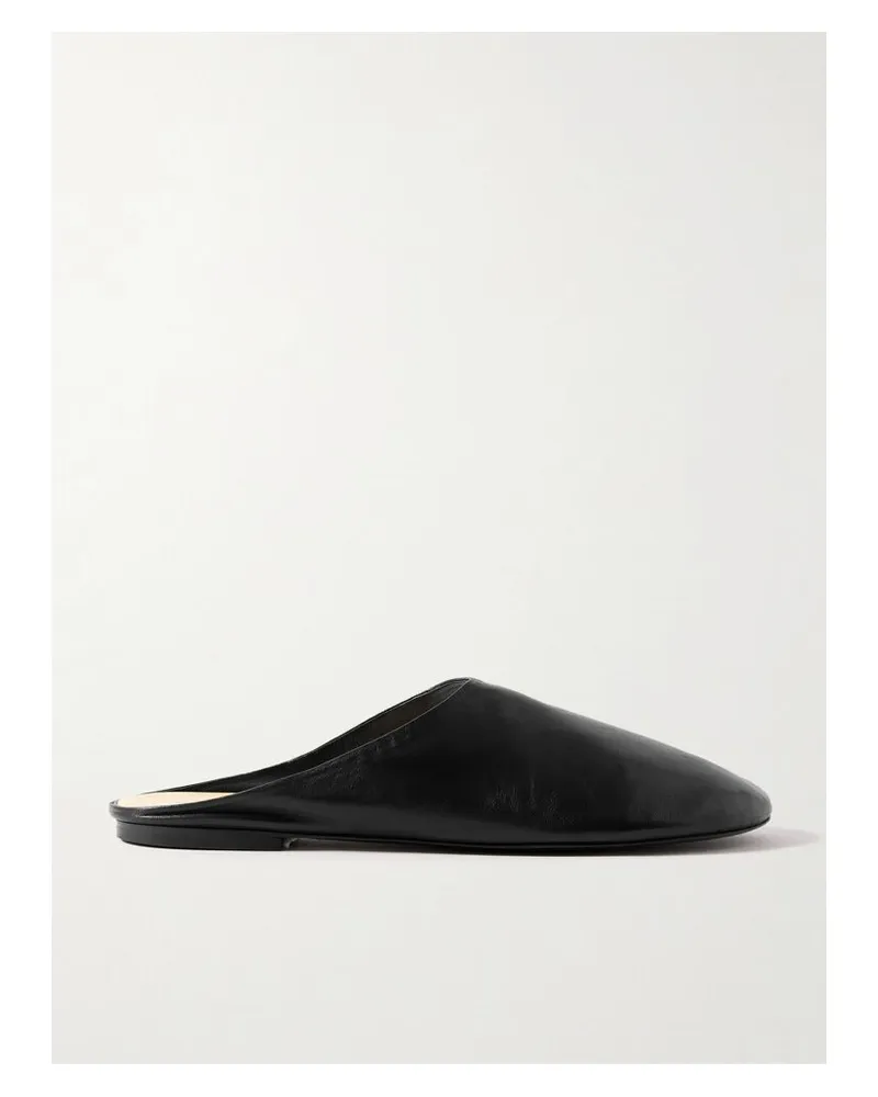 Proenza Schouler Glove Slippers Aus Leder - Schwarz Schwarz