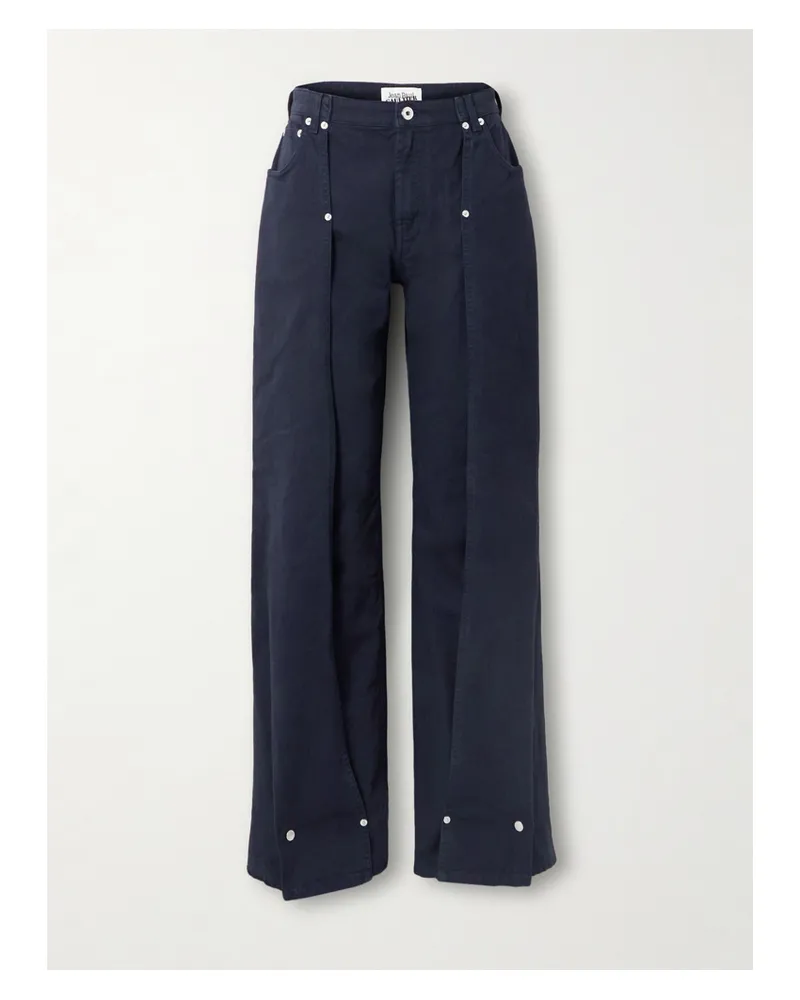 Jean Paul Gaultier Hoch Sitzende, Schmal Zulaufende Jeans - Blau Blau