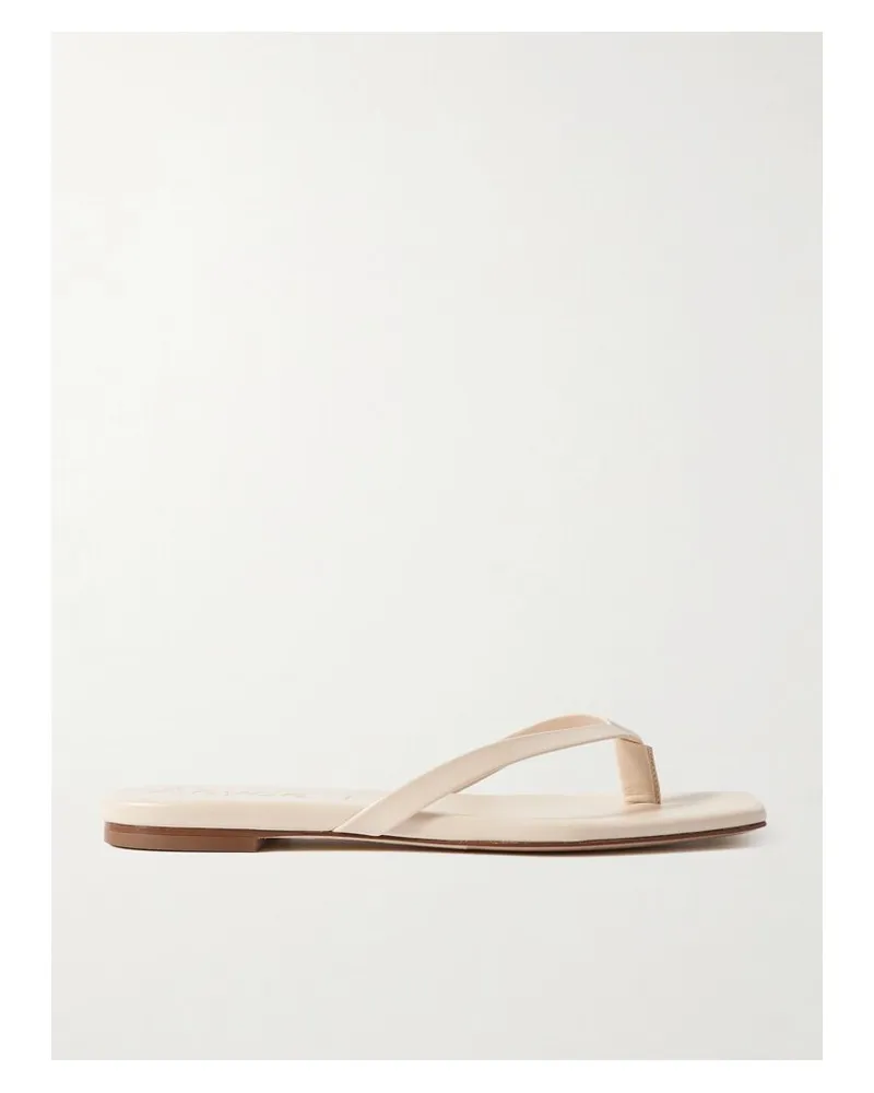 aeyde Renee Zehensandalen Aus Leder - Creme Creme