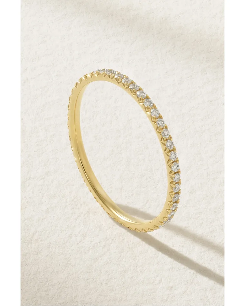 ANITA KO Eternity Ring aus 18 Karat  mit Diamanten Gold